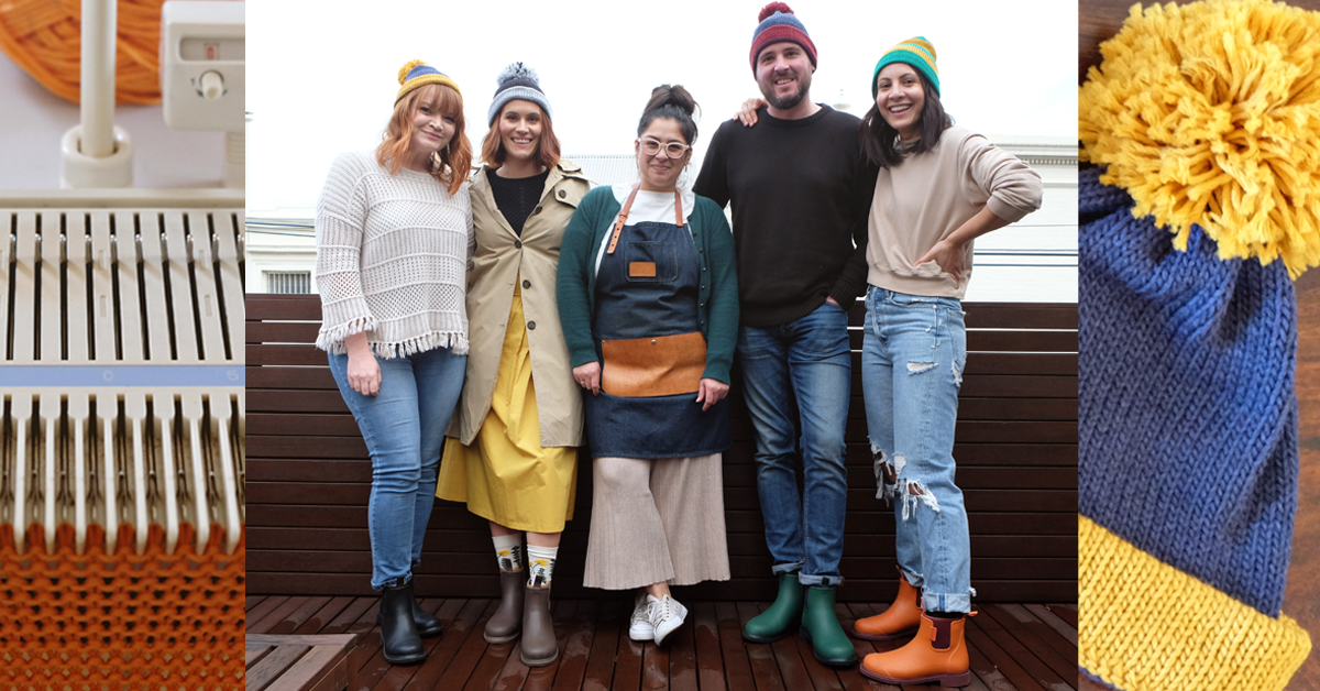 Knitting Beanies with Loré Loré - Merry People US