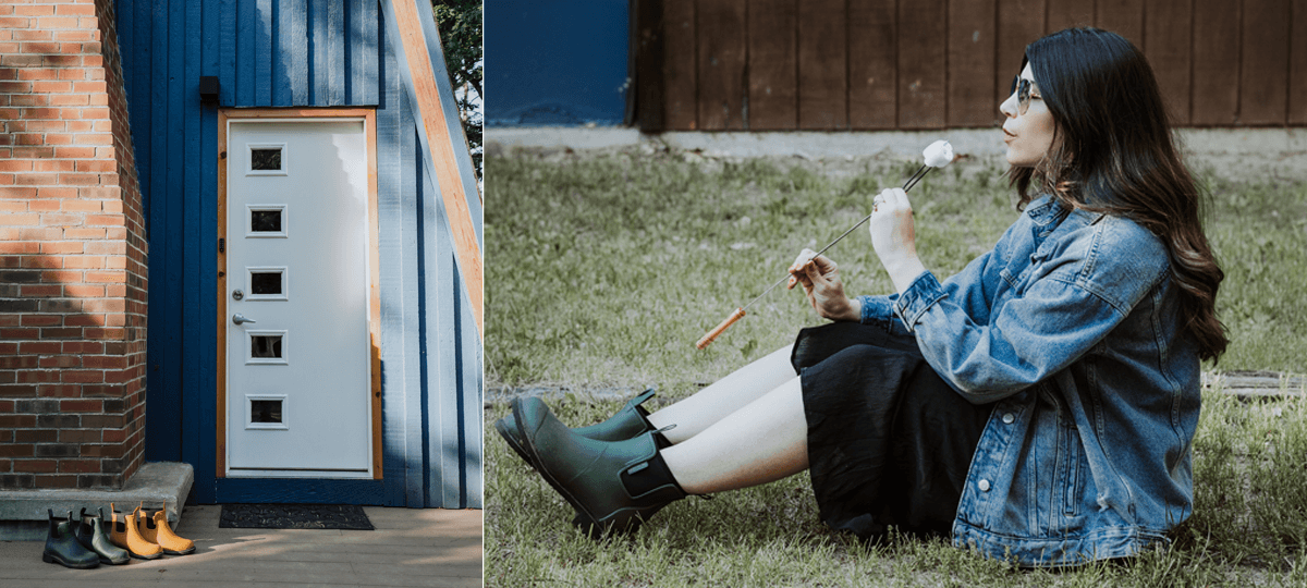 Guest Blog | Cabin Style at the Dell Prairie A-frame with Moody Cabin Girl - Merry People US