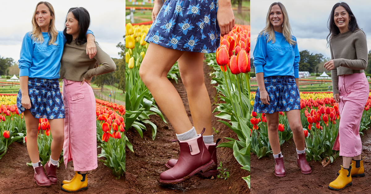 How to wear a jean jacket during the Winter ~ Roses and Rain Boots