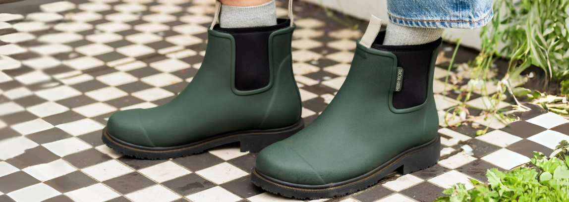 Forest Green Bobbi Boots