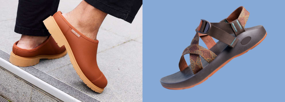 Let s Compare Clogs Versus Sandals