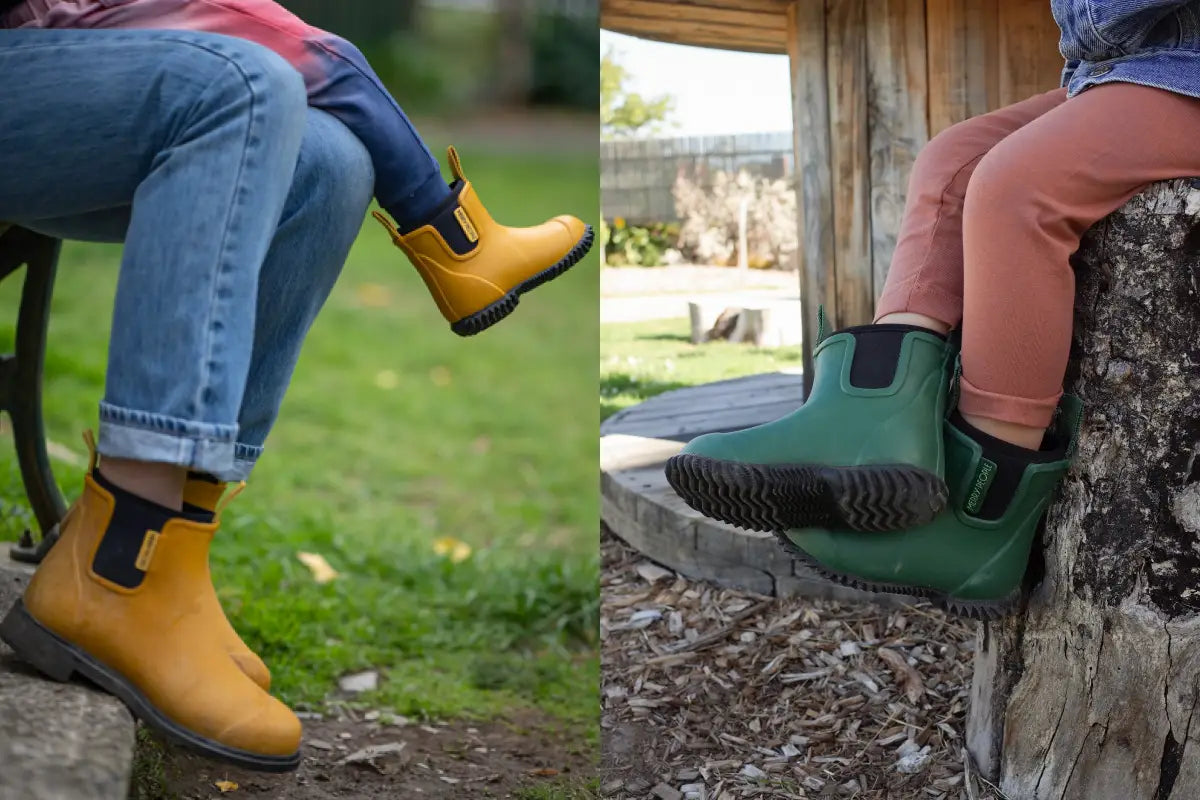 Mom Me Style with Matching Merry People Rain Boots