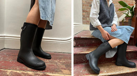 How to Style Mid Calf Boots