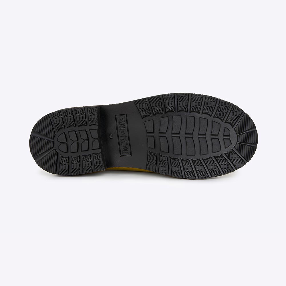 Bobbi Rain Boot // Mustard Yellow & Black