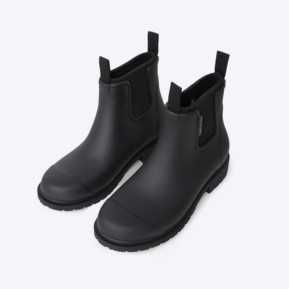 Bobbi Rain Boot // Black & Black