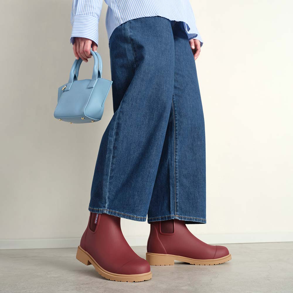 Bobbi Rain Boot // Brick Red