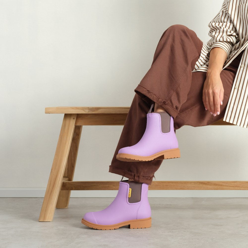 Bobbi Rain Boot // Dusty Lilac