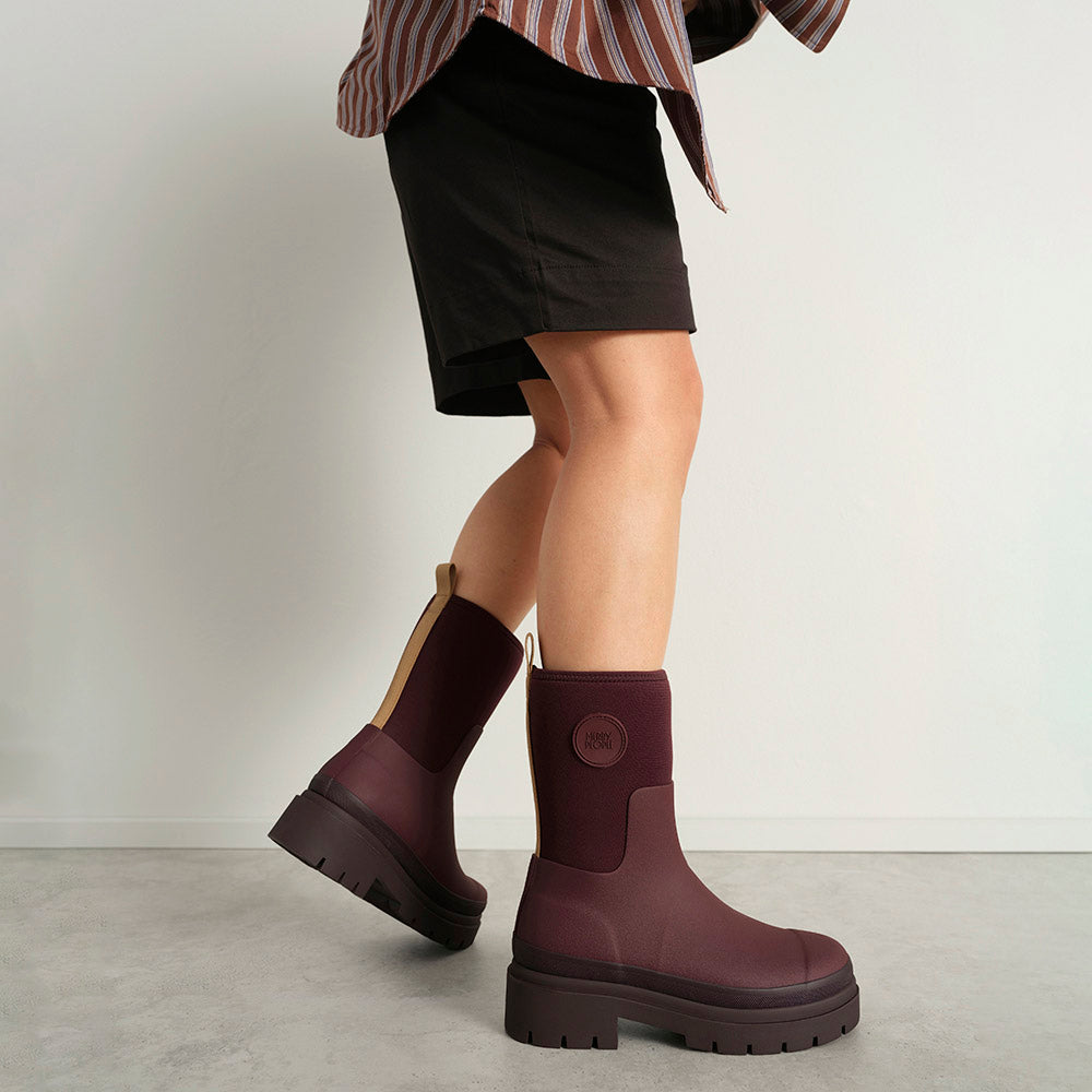 Aubrey Boot // Dark Cherry