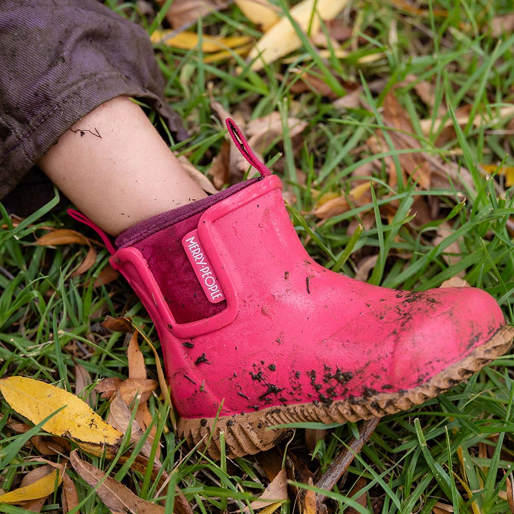 Bobbi Kids Rain Boot // Fuchsia Pink