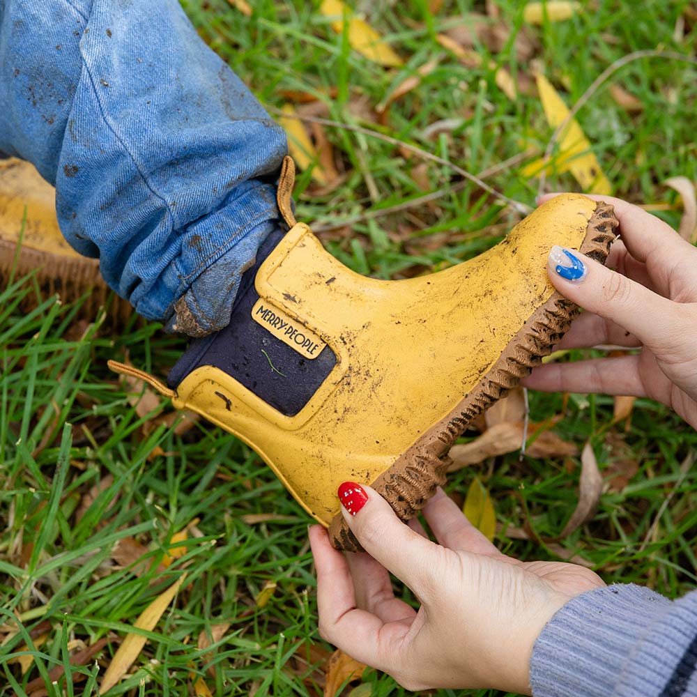 Bobbi Kids Rain Boot // Straw
