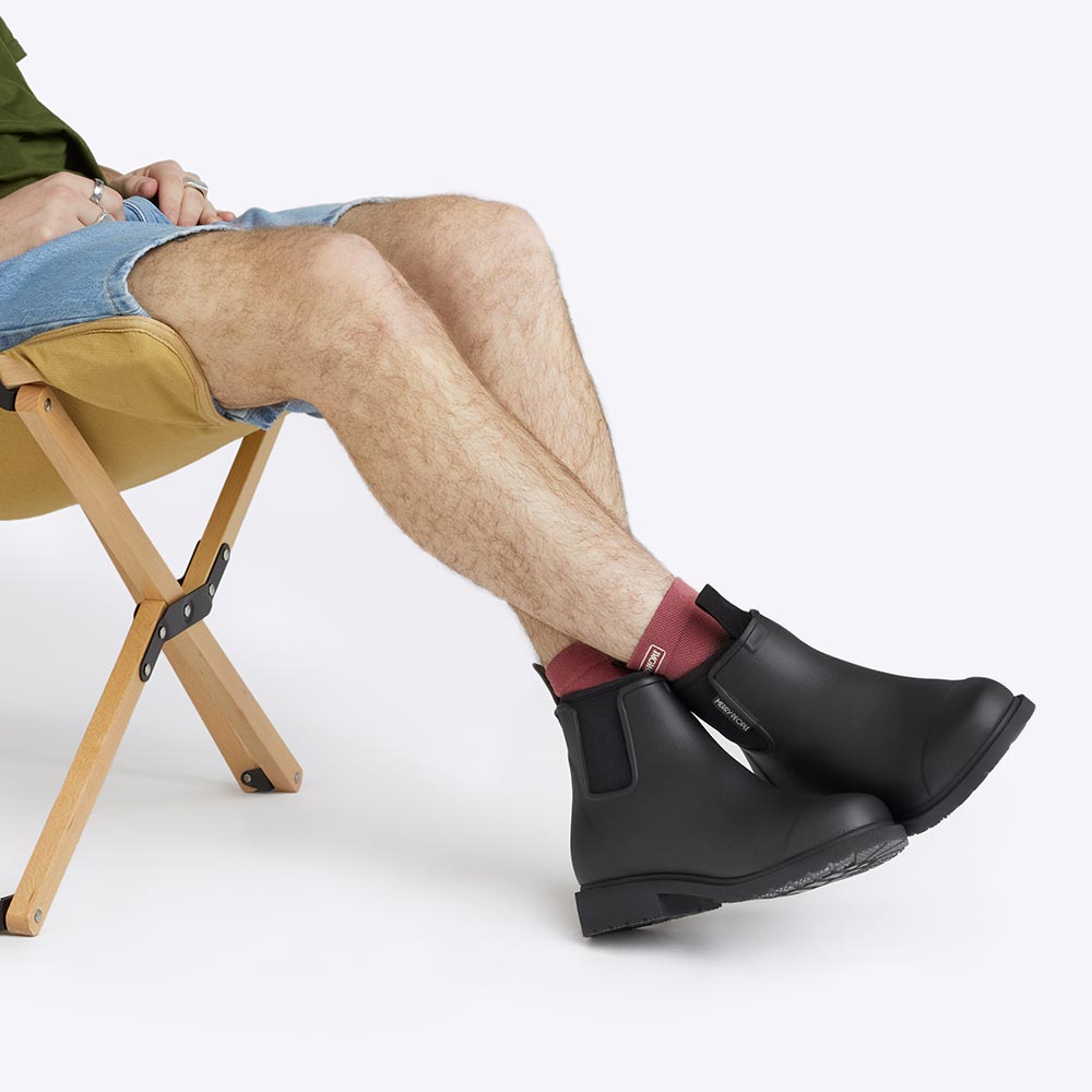 Bobbi Rain Boot // Black & Black