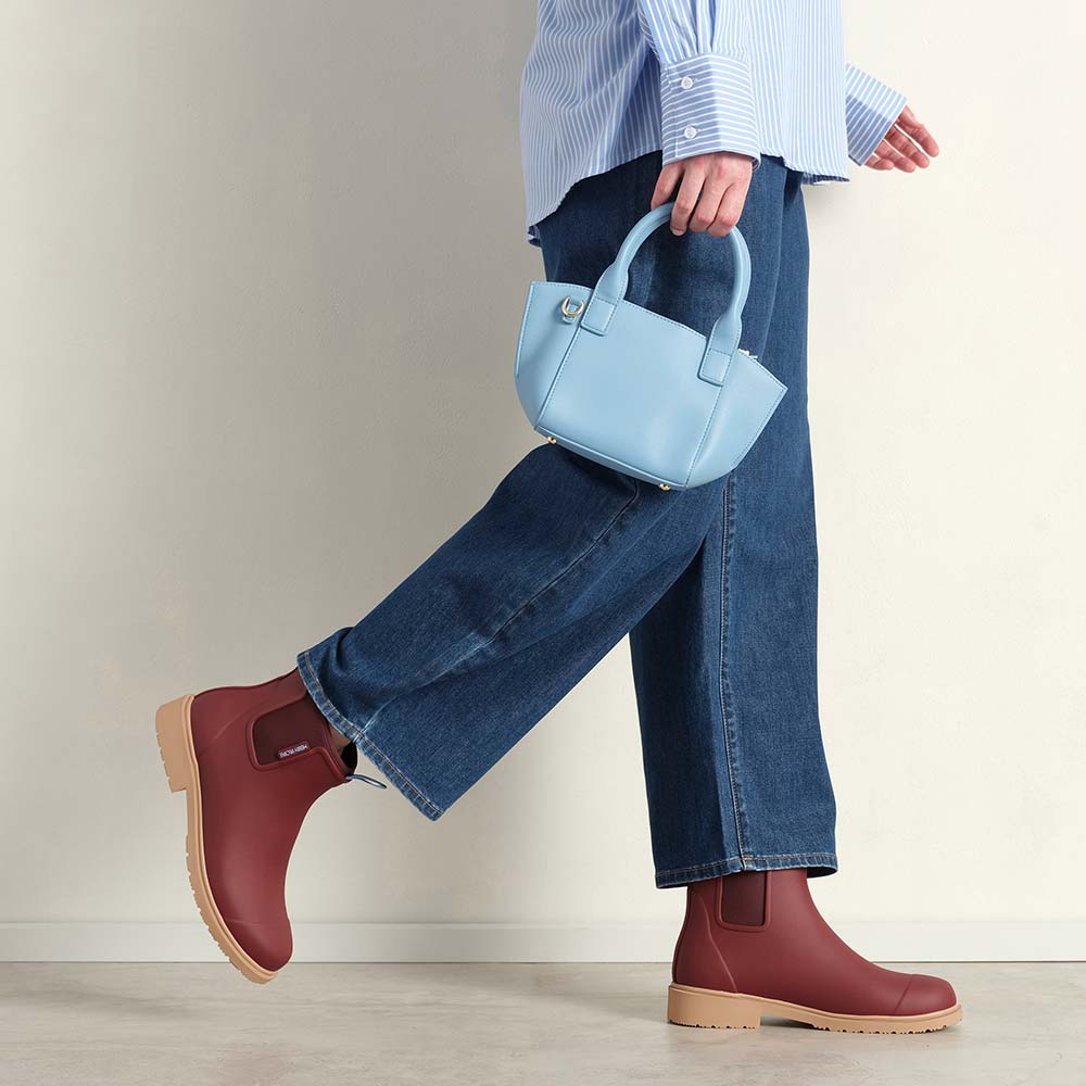 Bobbi Rain Boot // Brick Red