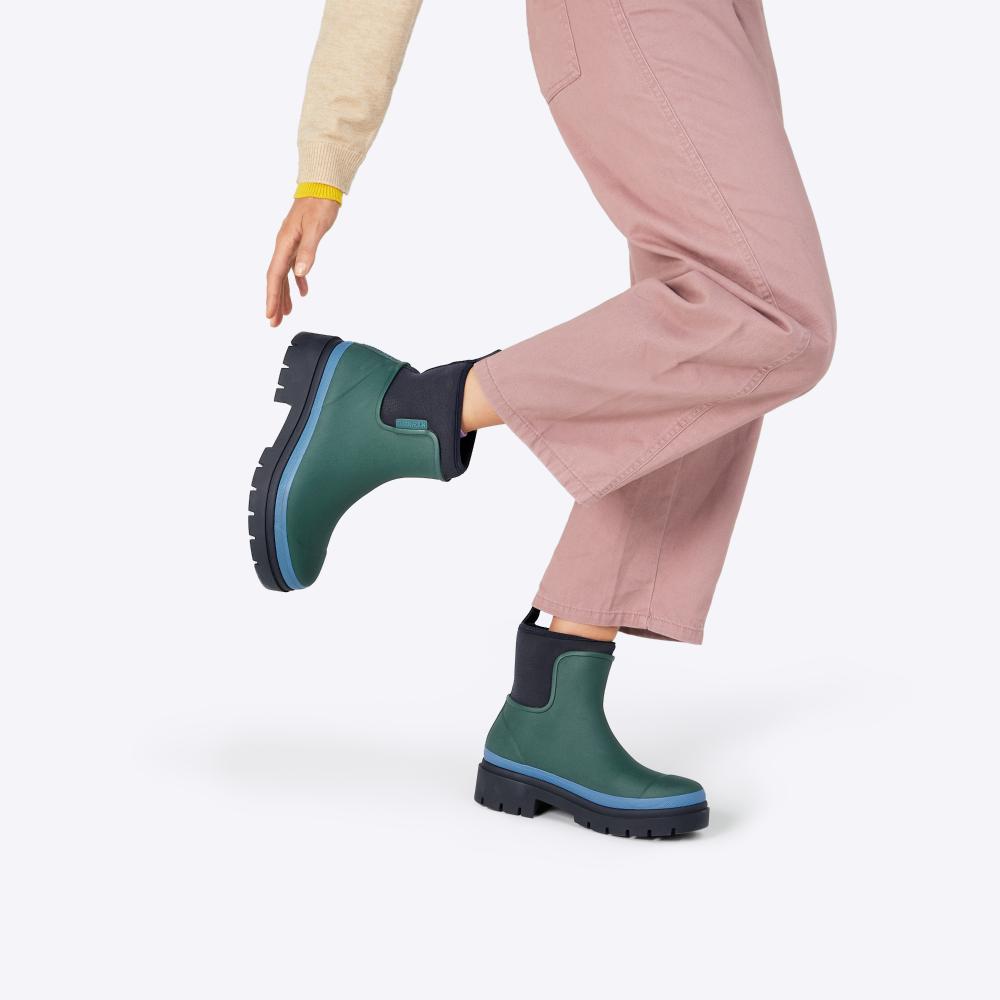 Tully Boot // Ocean Evergreen