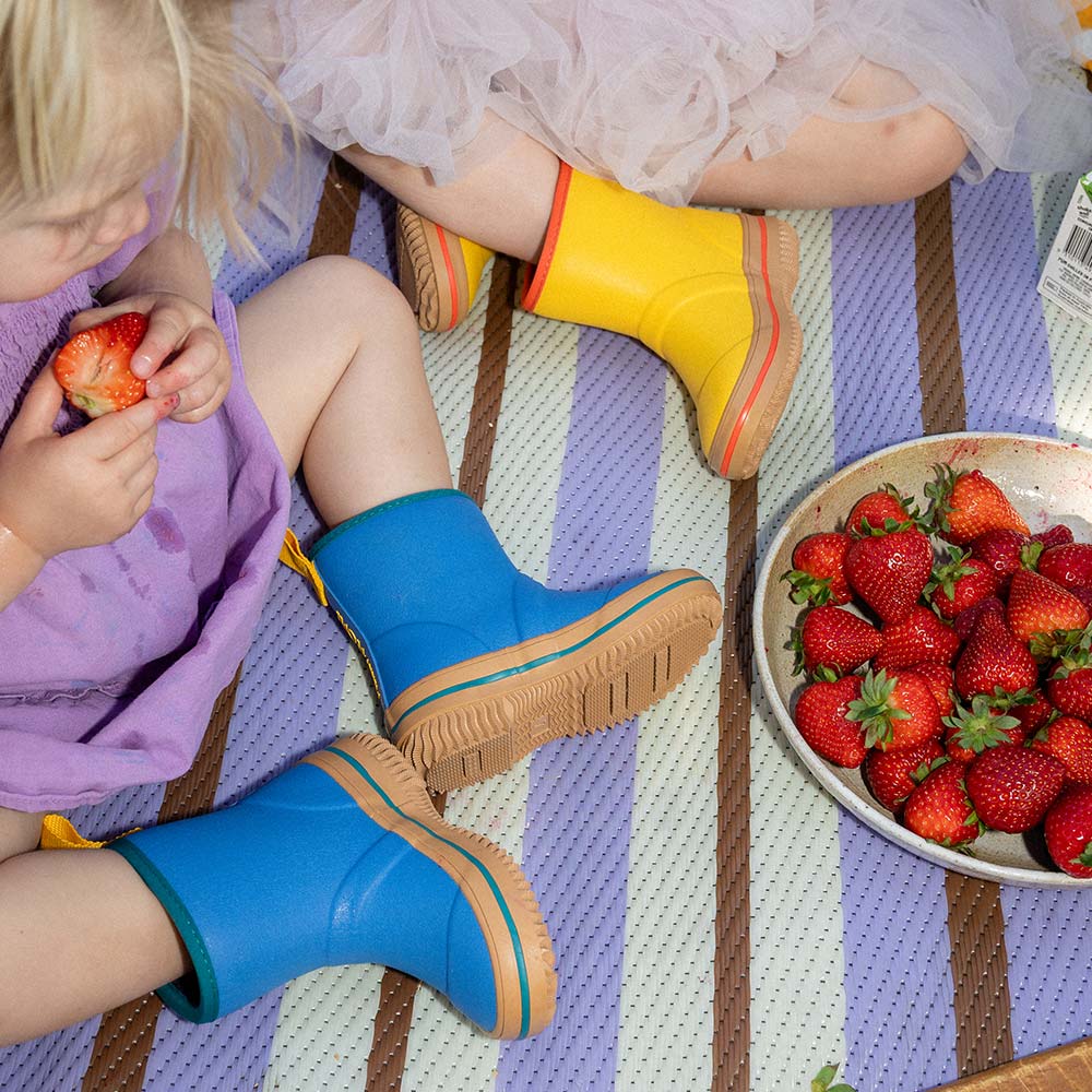 Andie Kids Rain Boot // Ocean Blue
