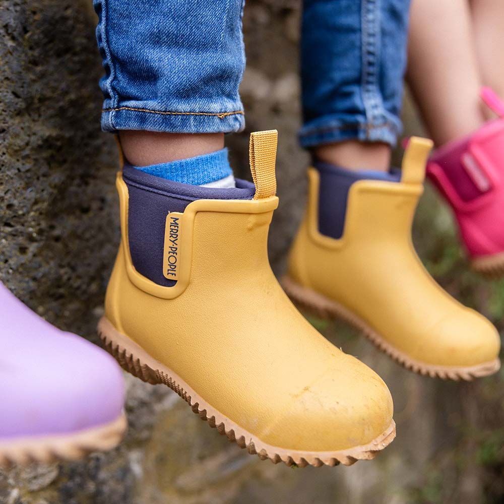 Bobbi Kids Rain Boot // Straw