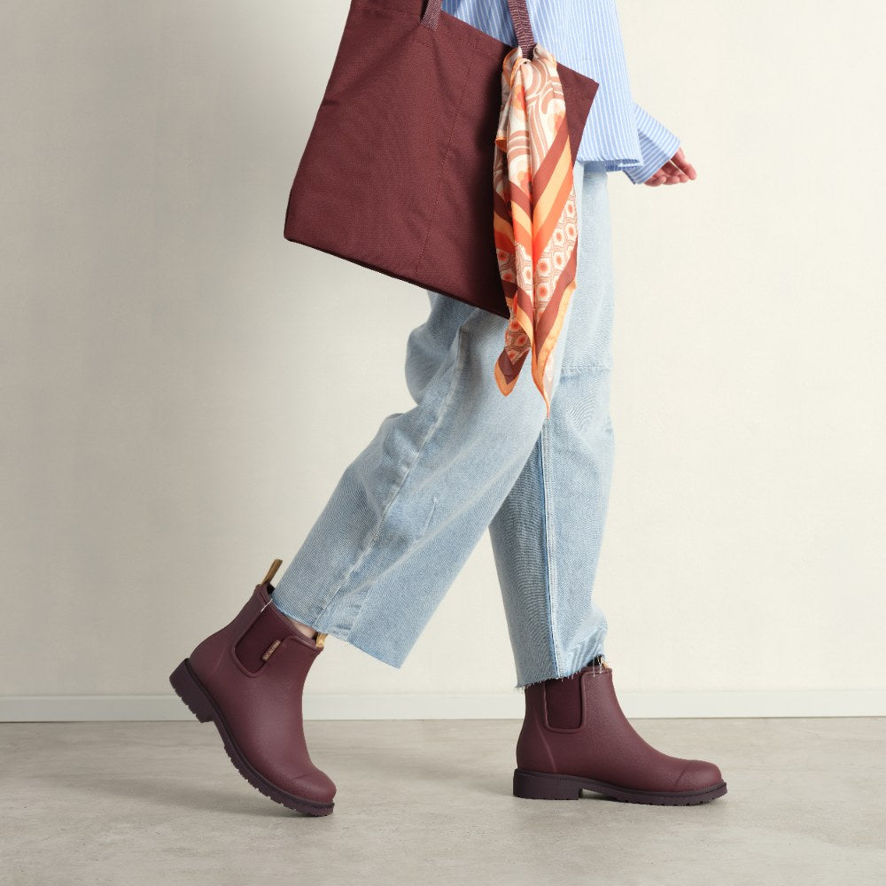 Bobbi Rain Boot // Dark Cherry