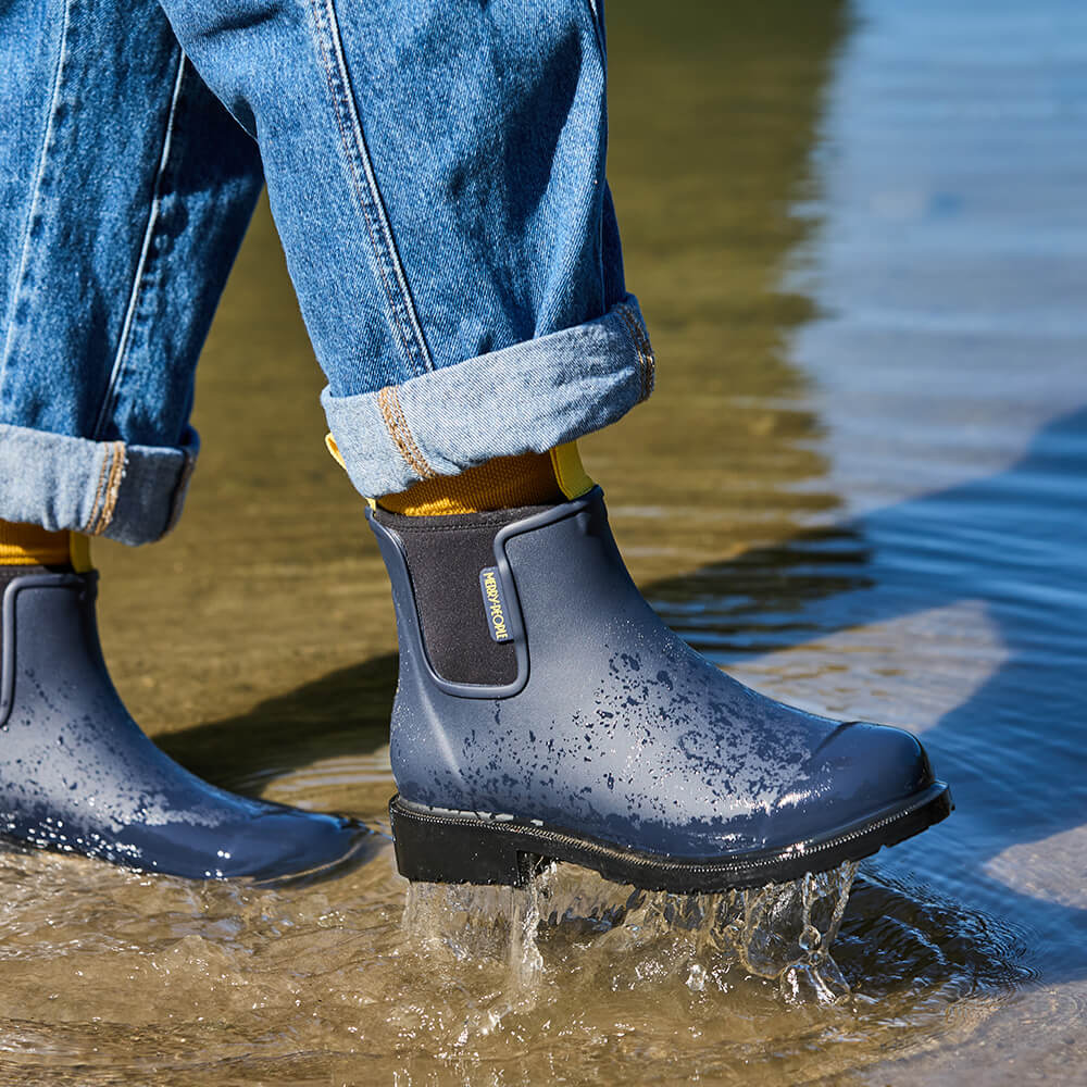 Bobbi Rain Boot // Midnight Blue