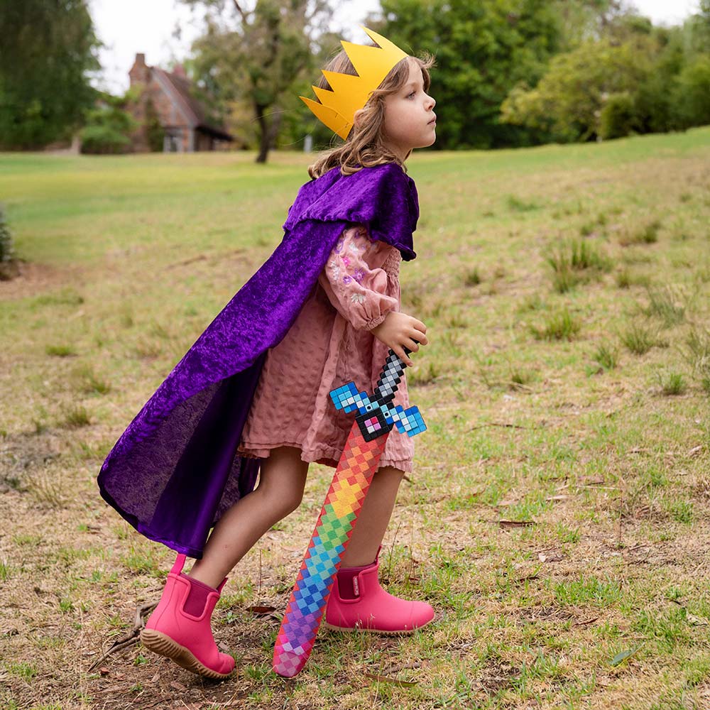 Bobbi Kids Rain Boot // Fuchsia Pink