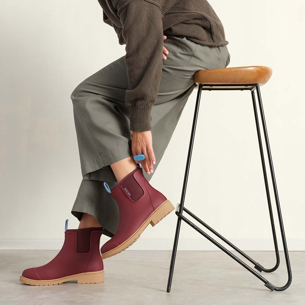 Bobbi Rain Boot // Brick Red