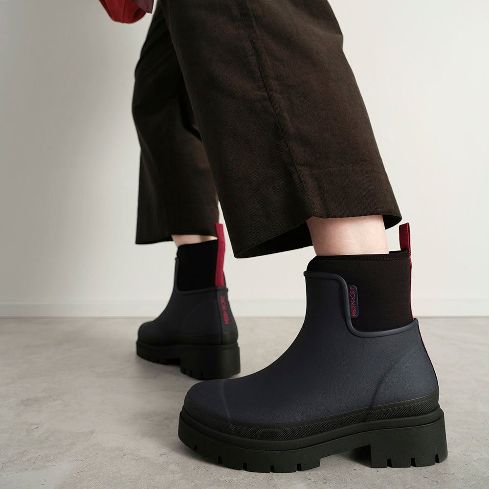 Tully Boot // Midnight & Magenta