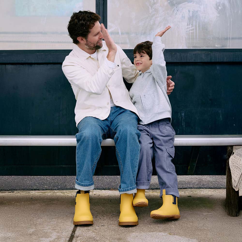 Bobbi Kids Rain Boot // Straw