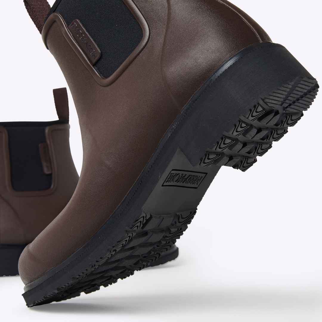 Bobbi Rain Boot // Chocolate & Black