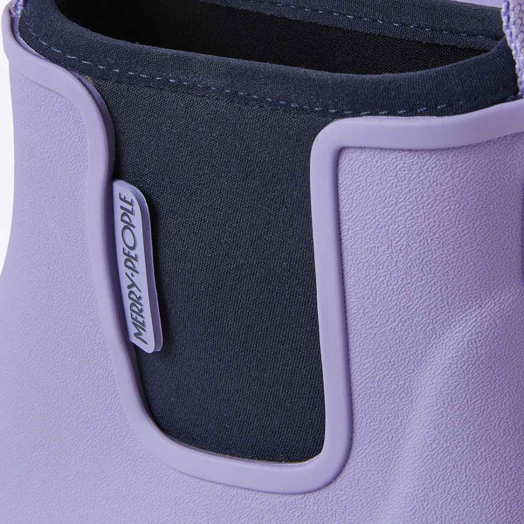 Bobbi Rain Boot // Lavender & Navy