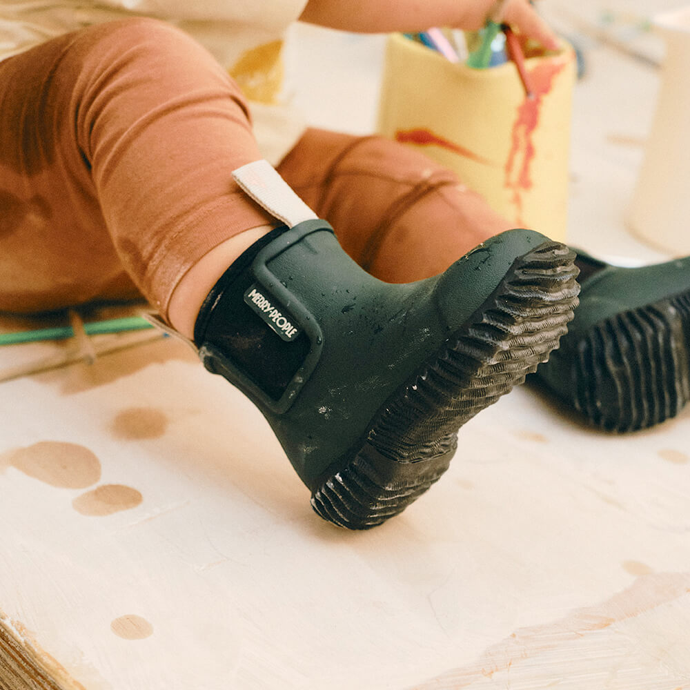 Bobbi Kids Rain Boot // Forest Green