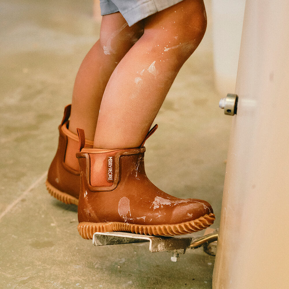 Bobbi Kids Rain Boot // Rust