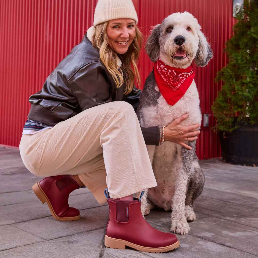 Bobbi Rain Boot // Brick Red