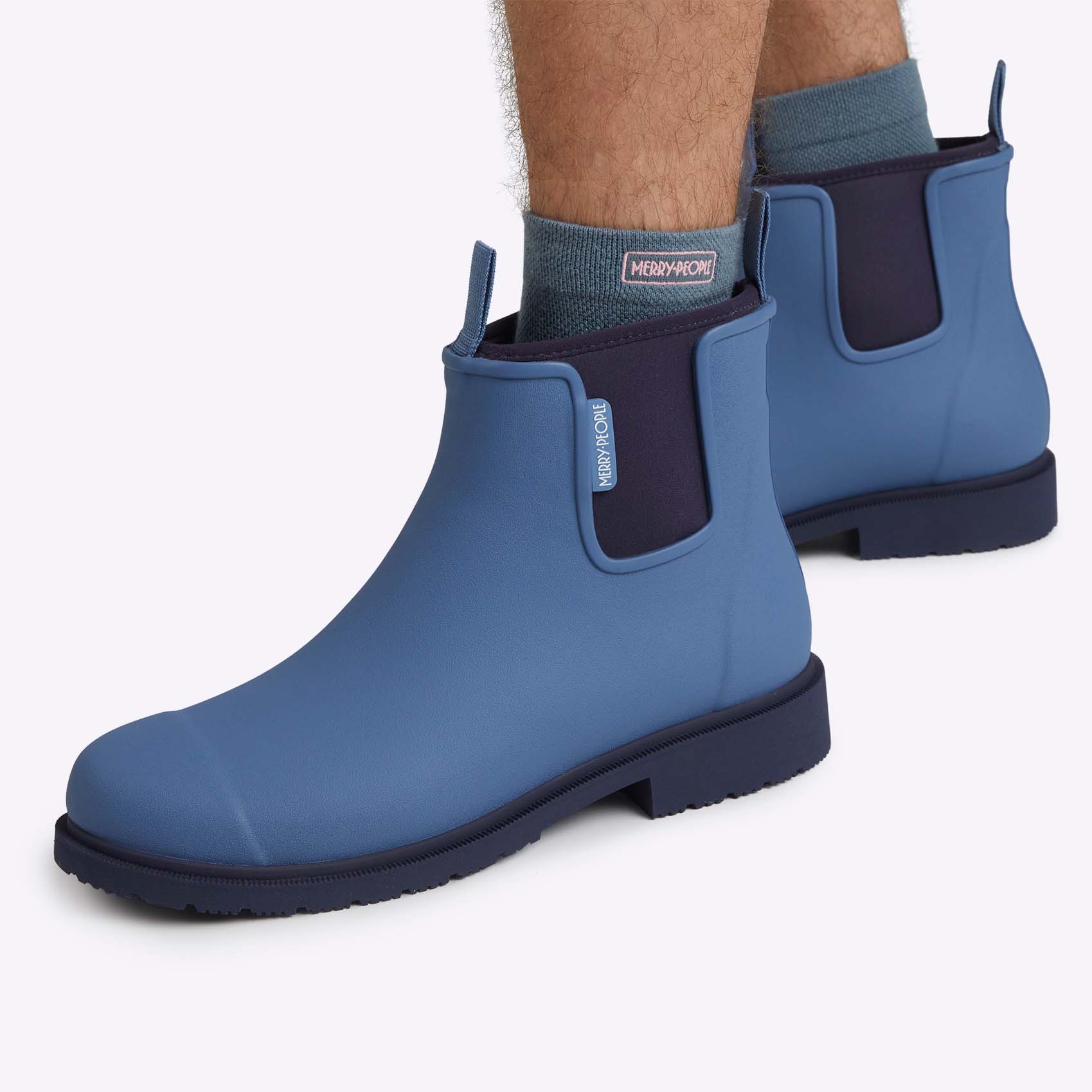 Bobbi Rain Boot // Denim Blue