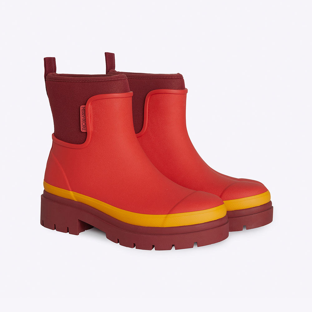 Tully Boot // Grapefruit Red