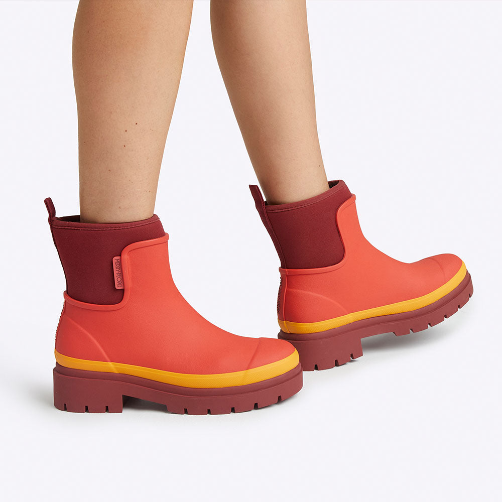 Tully Boot // Grapefruit Red