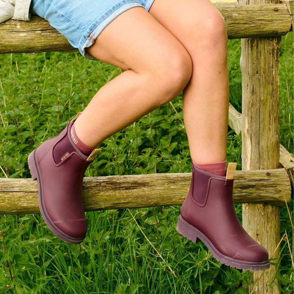Bobbi Rain Boot // Dark Cherry