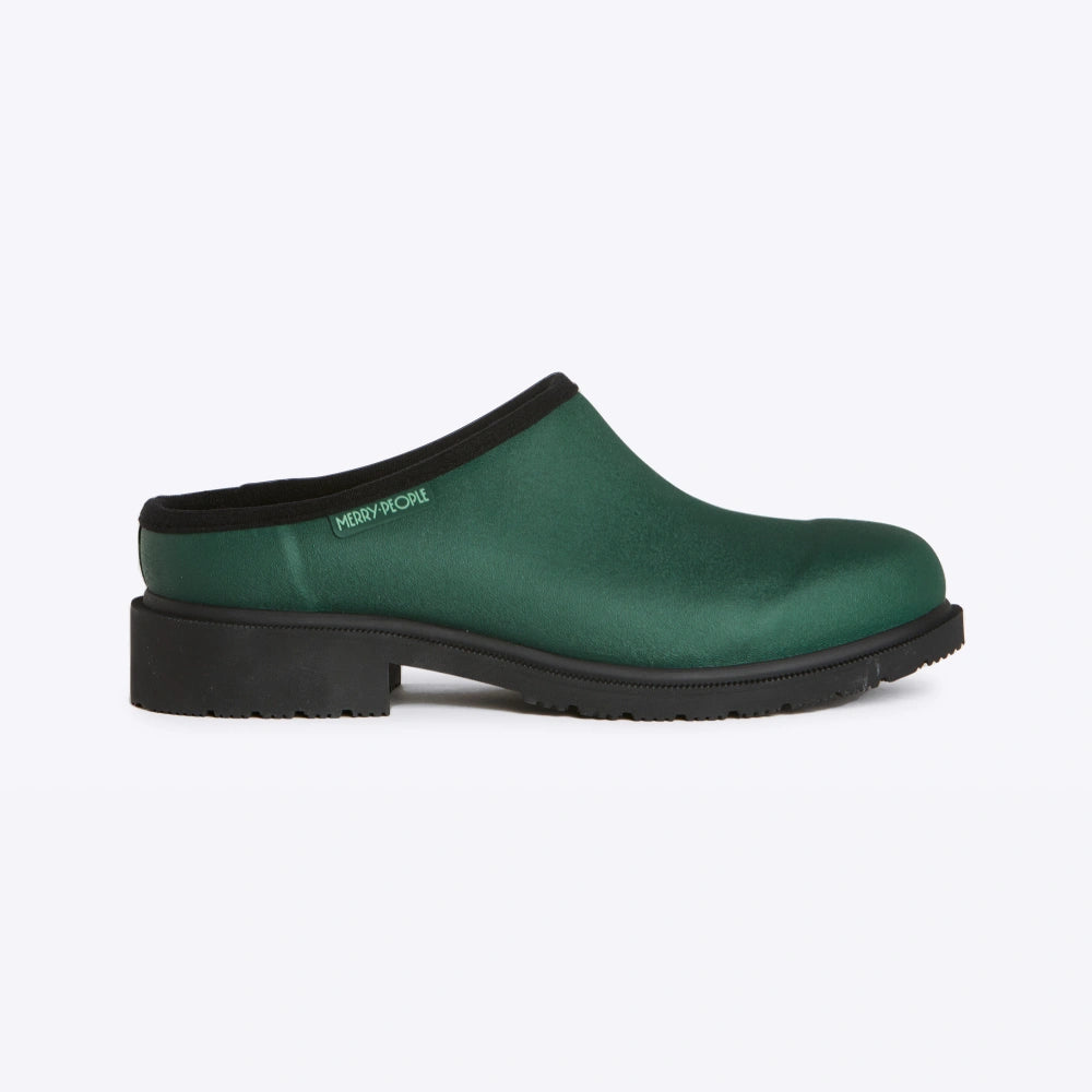 Billie Clog // Alpine Green & Black