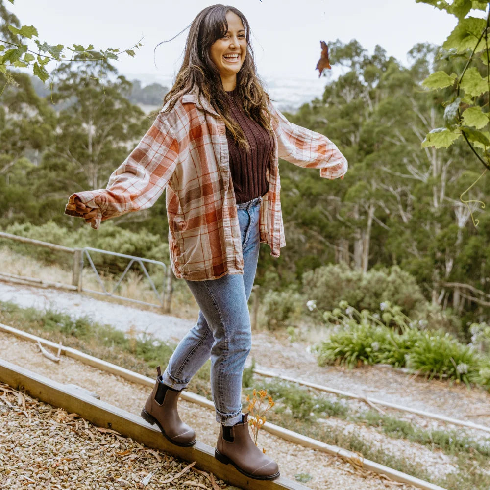 Bobbi Rain Boot // Chocolate & Black