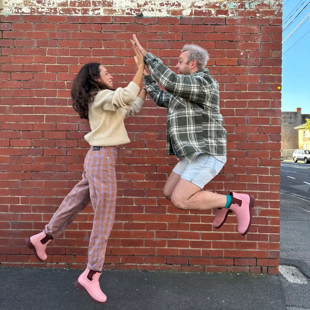 Bobbi Rain Boot // Dusty Pink