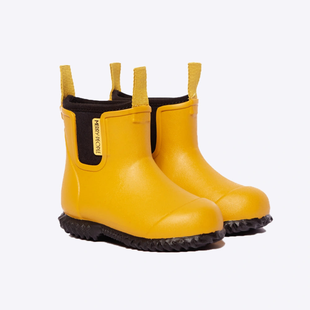 Bobbi Kids Rain Boot // Mustard Yellow