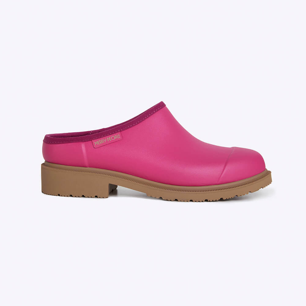 Billie Clog // Fuchsia Pink