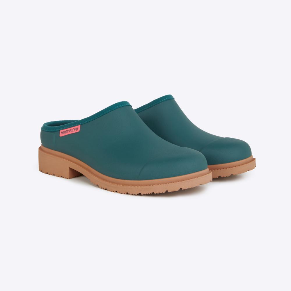 Billie Clog // Alpine Green & Black [Retired]