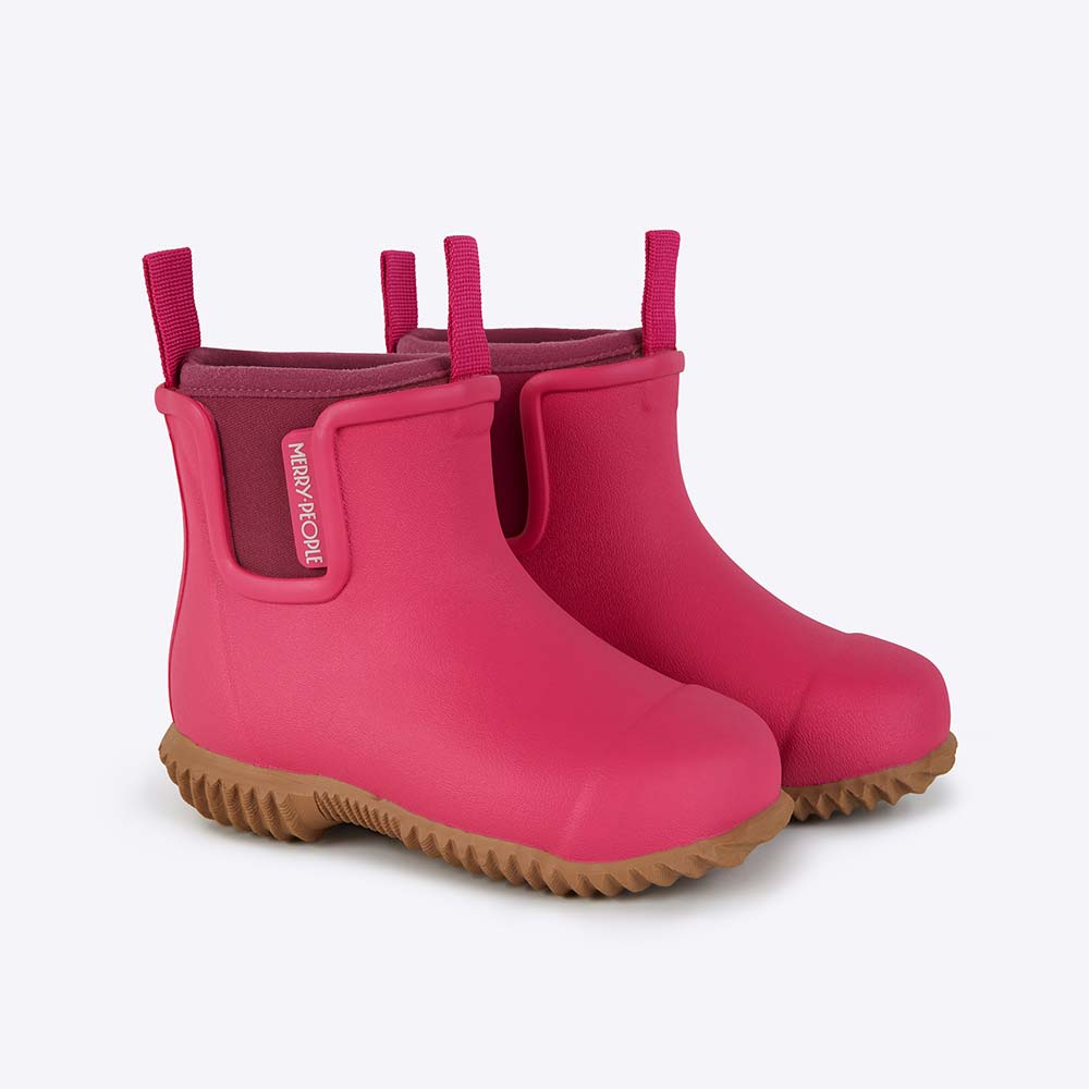 Bobbi Kids Rain Boot // Fuchsia Pink