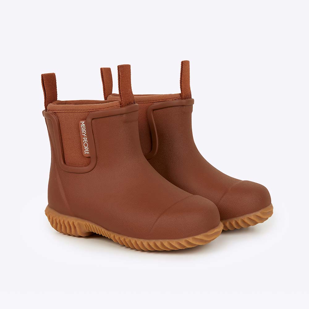 Bobbi Kids Rain Boot // Rust