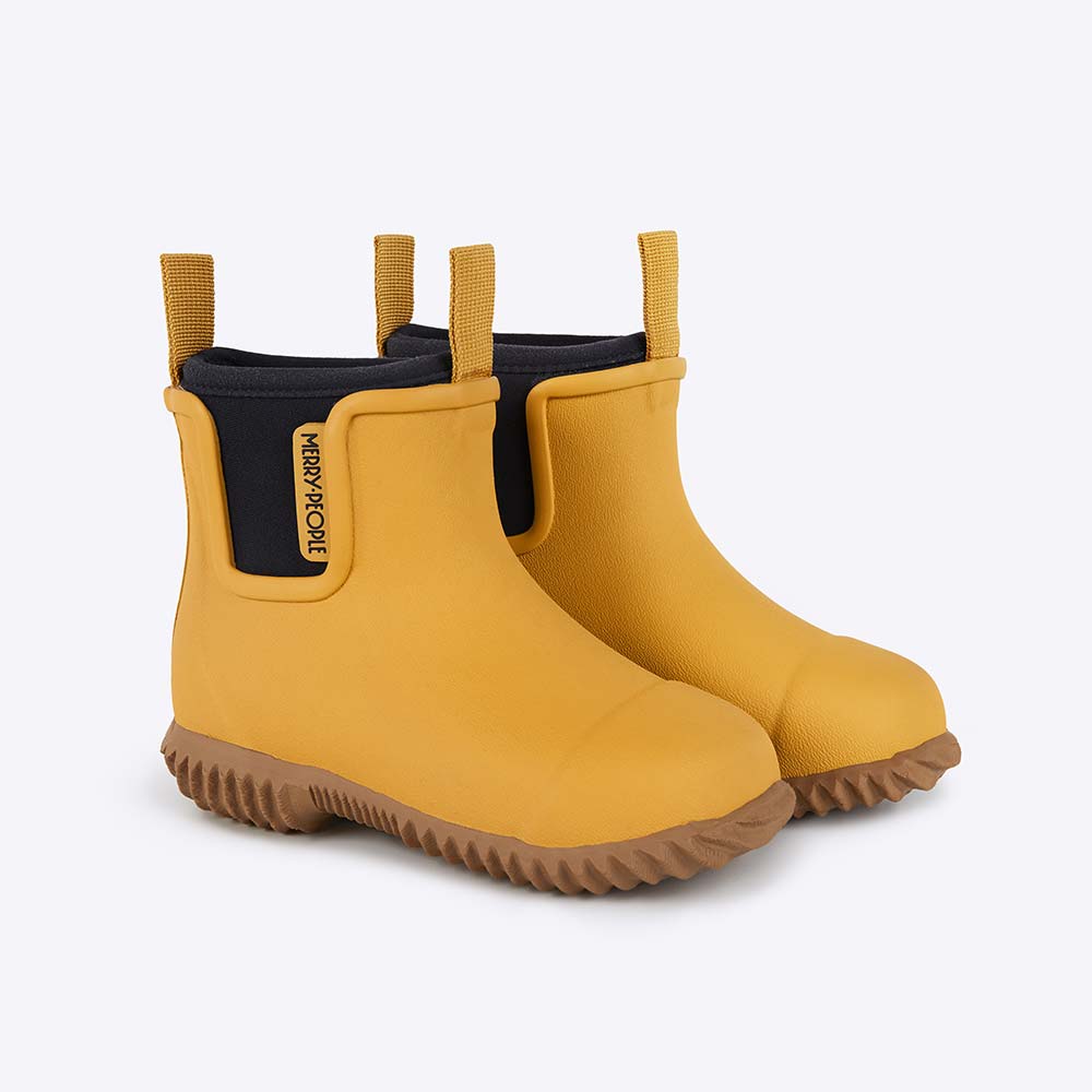 Bobbi Kids Rain Boot // Mustard Yellow