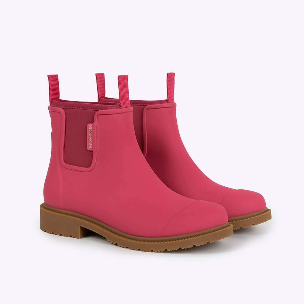 Bobbi Rain Boot // Fuchsia Pink