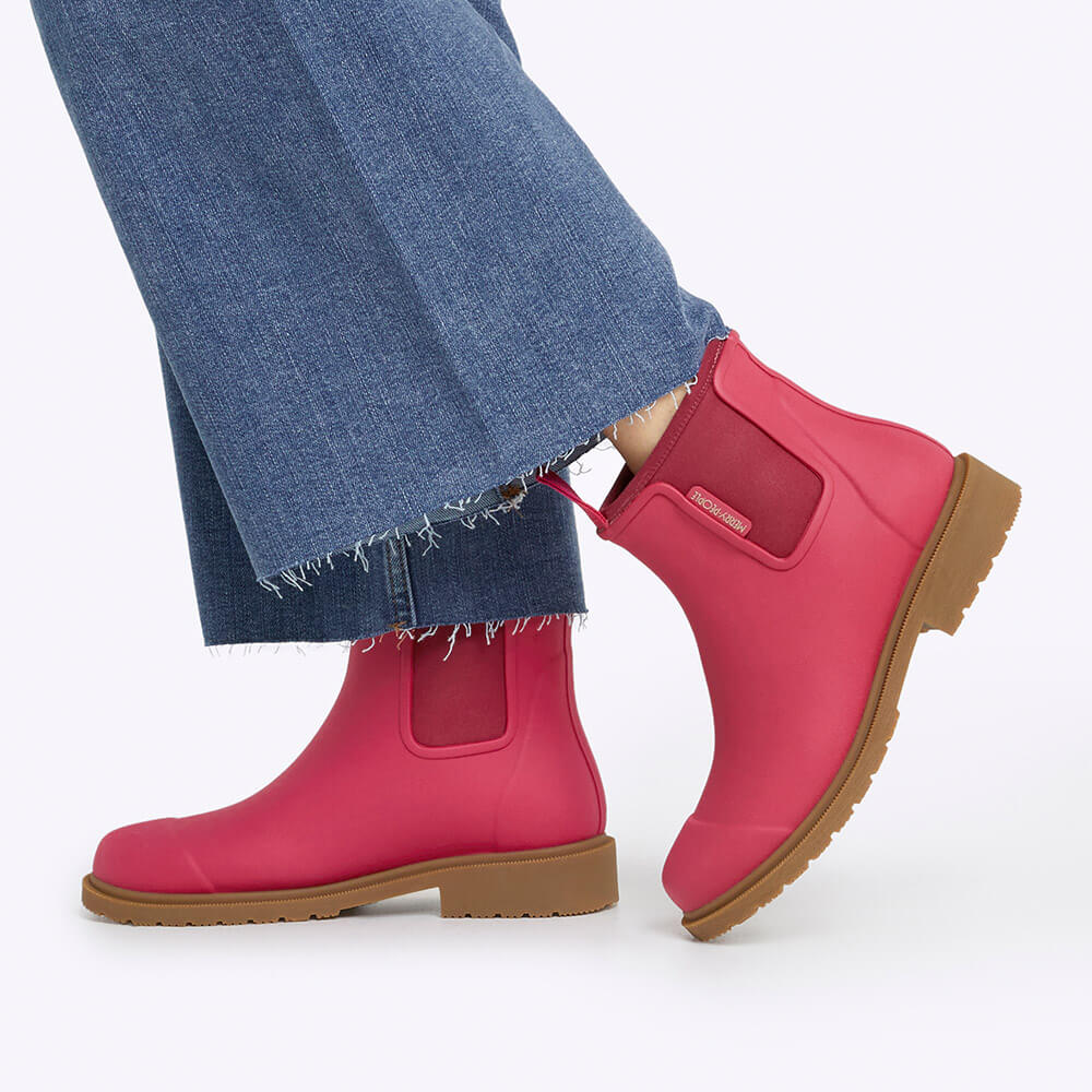 Bobbi Rain Boot // Fuchsia Pink