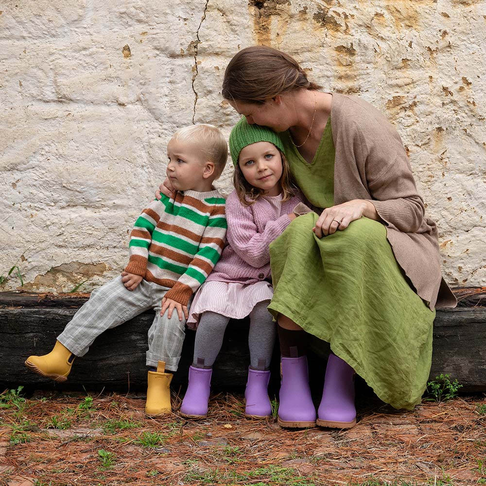 Bobbi Kids Rain Boot // Dusty Lilac