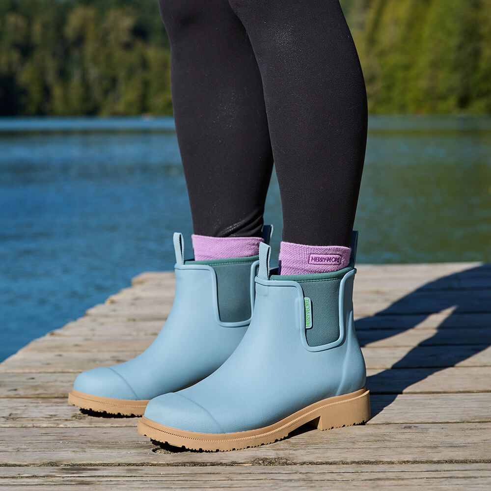 Bobbi Rain Boot //Seafoam