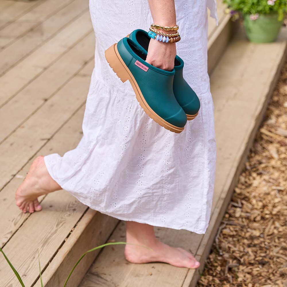 Billie Clog // Teal