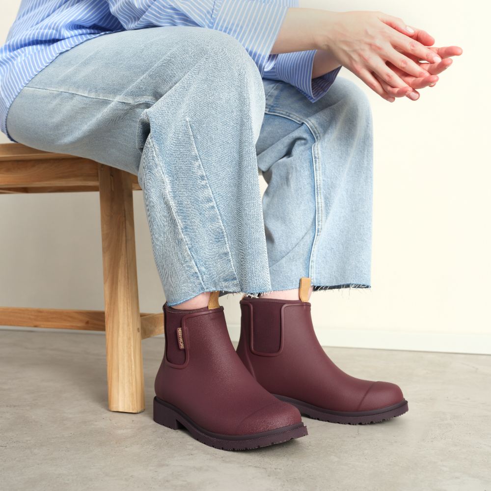 Bobbi Rain Boot // Dark Cherry