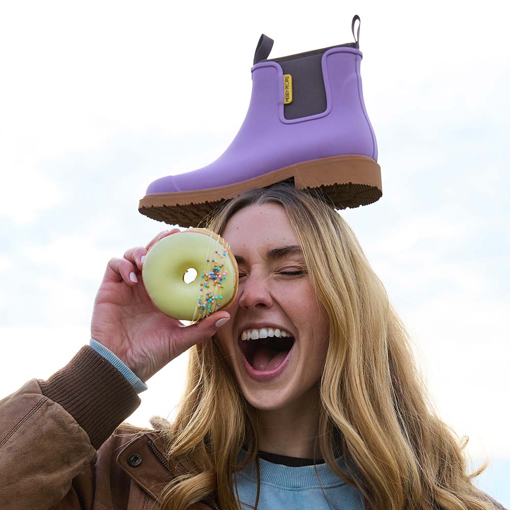 Bobbi Rain Boot // Dusty Lilac